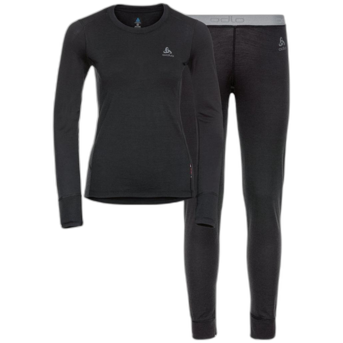Komplet ODLO 195741 Merino 200 /  czarny