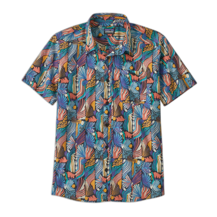 Koszula męska PATAGONIA Go To S/S /  wielokolorowy