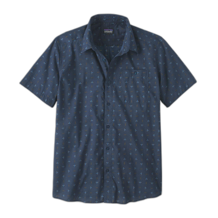 Koszula męska PATAGONIA Go To S/S /  granatowy