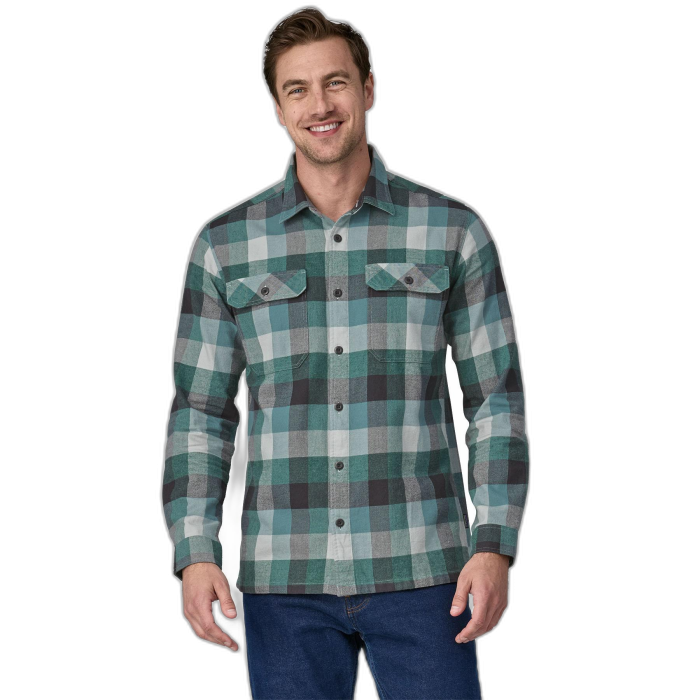 Koszula męska PATAGONIA MW Fjordflanel LS /  wielokolorowy