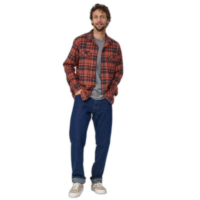 Koszula męska PATAGONIA MW Fjordflanel LS /  wielokolorowy
