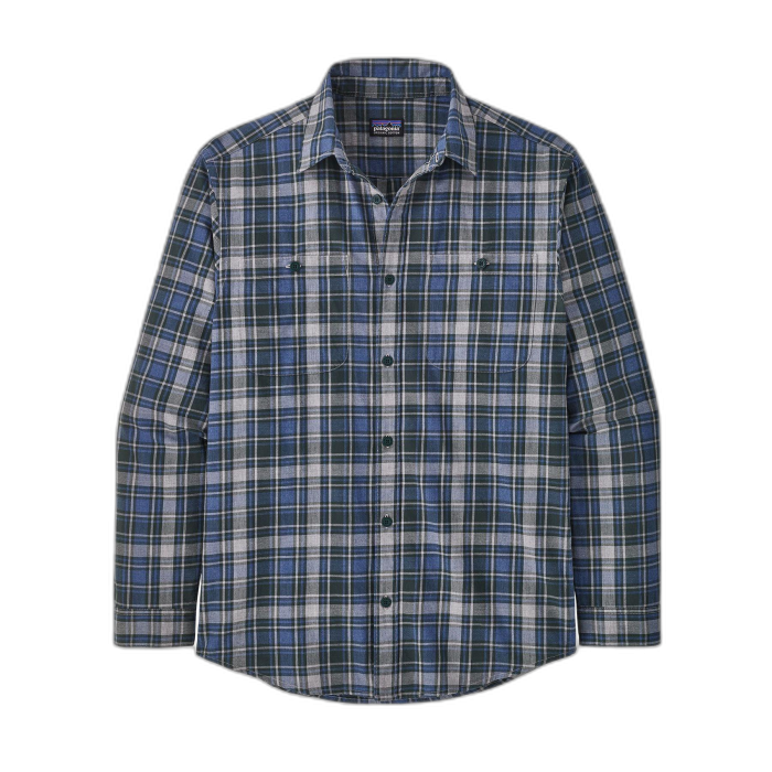 Koszula męska PATAGONIA Pima Cotton LS /  wielokolorowy