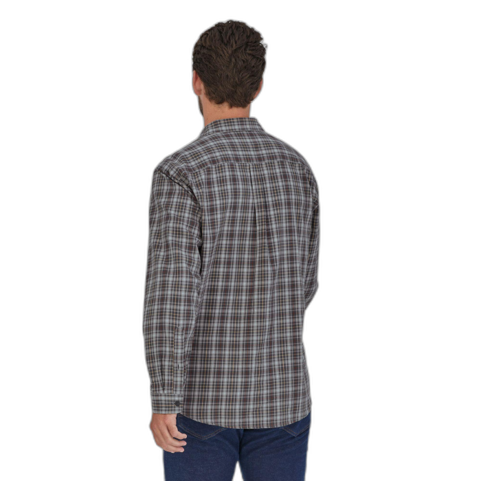 Koszula męska PATAGONIA Pima Cotton LS /  wielokolorowy