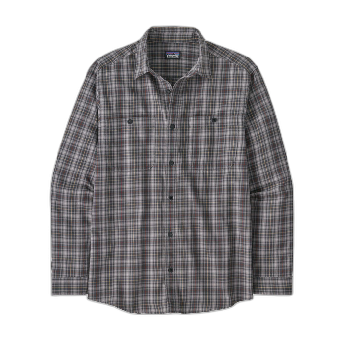 Koszula męska PATAGONIA Pima Cotton LS /  wielokolorowy