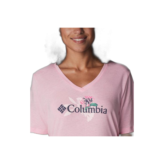 Koszulka COLUMBIA AL3127 Bluebird D /  różowy