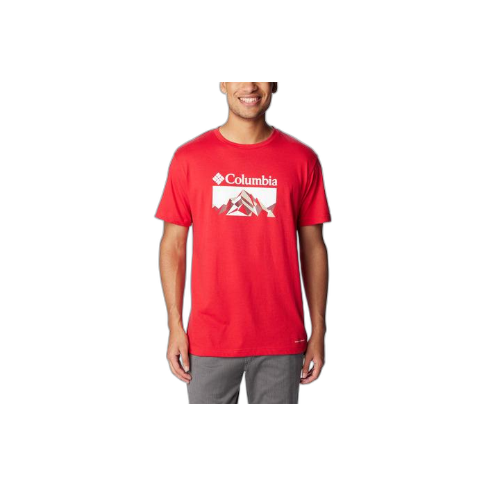 Koszulka COLUMBIA AX9729 Thistletown Hills /  czerwony