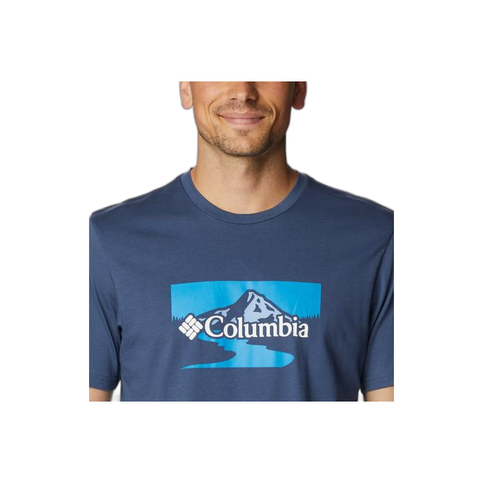 Koszulka COLUMBIA EM2959 Path Lake /  niebieski