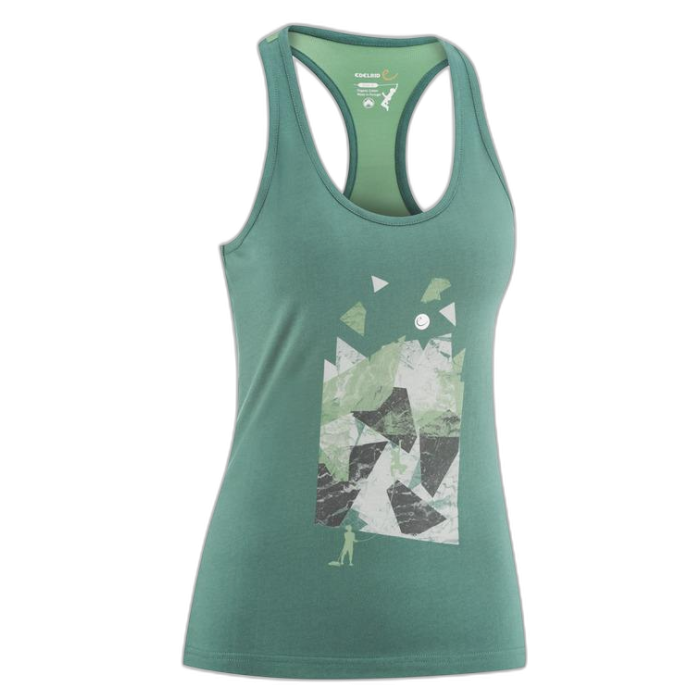 Koszulka damska EDELRID Onsight Tank /  zielony