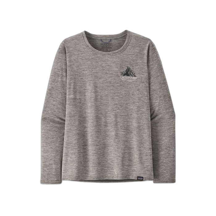 Koszulka damska PATAGONIA Capilene Cool Daily Graphic L/S /  szary