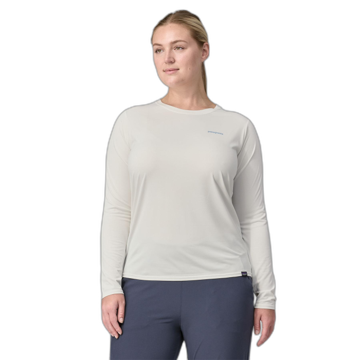 Koszulka damska PATAGONIA Capilene Cool Daily Graphic L/S /  biały