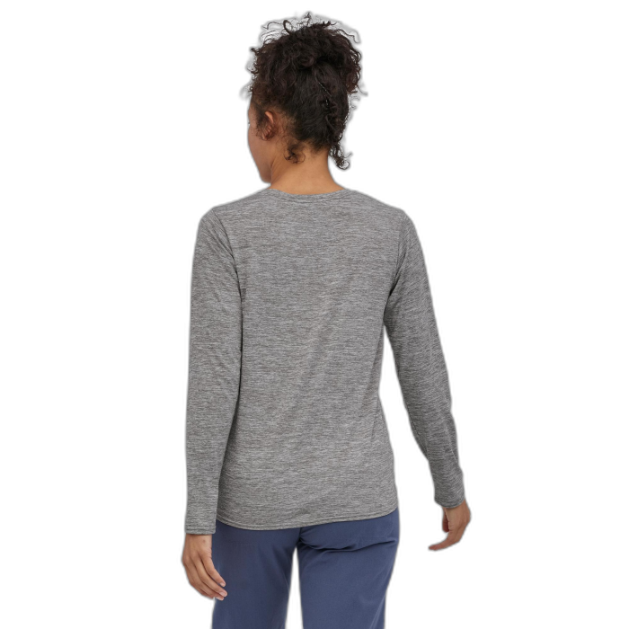 Koszulka damska PATAGONIA Capilene Cool Daily Graphic L/S /  szary