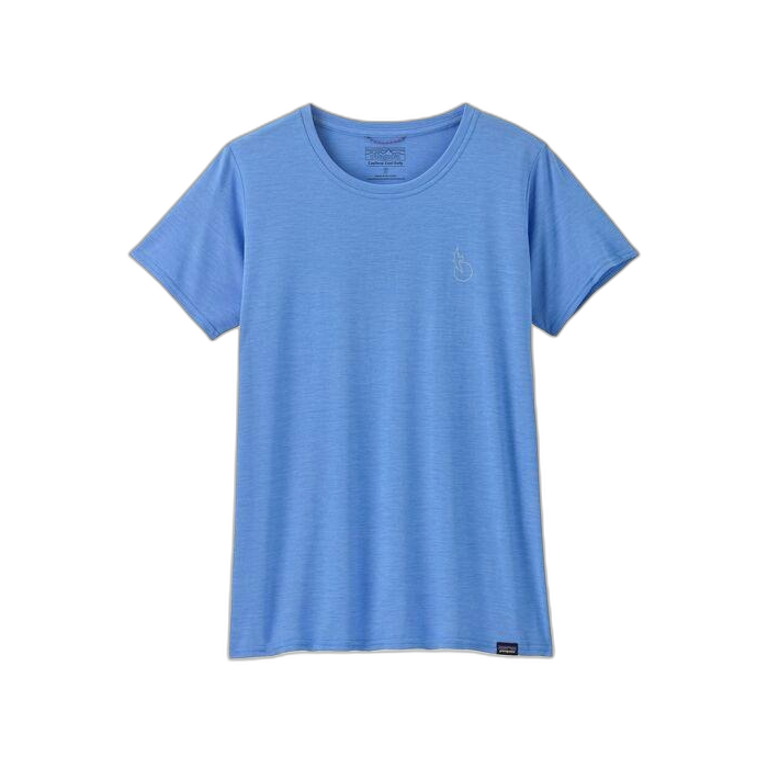 Koszulka damska PATAGONIA Capilene Cool Daily Graphic S/S /  niebieski