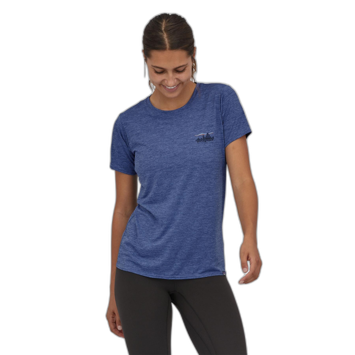 Koszulka damska PATAGONIA Capilene Cool Daily Graphic S/S /  niebieski