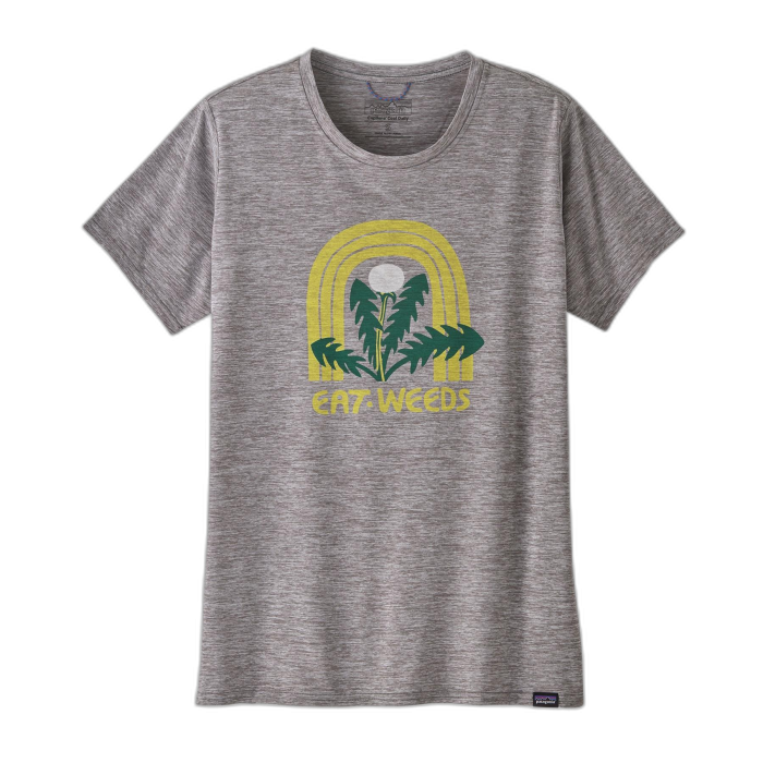 Koszulka damska PATAGONIA Capilene Cool Daily Graphic S/S /  szary