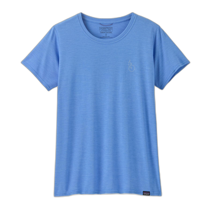 Koszulka damska PATAGONIA Capilene Cool Daily Graphic S/S /  niebieski