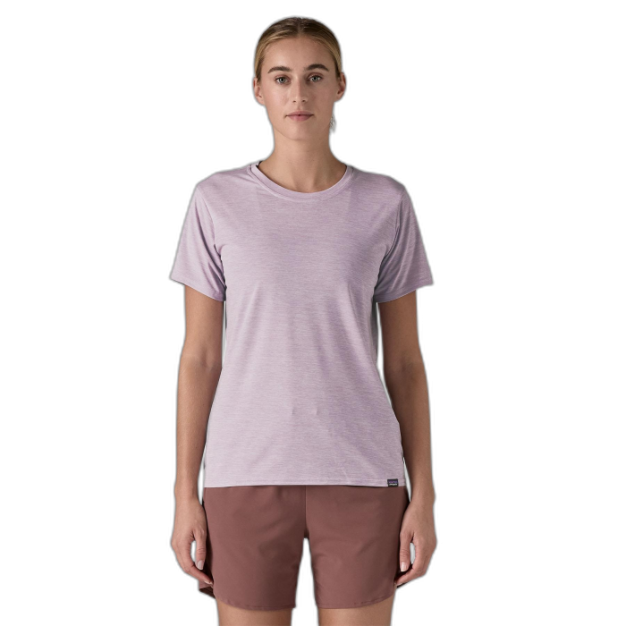 Koszulka damska PATAGONIA Capilene Cool Daily S/S /  fioletowy