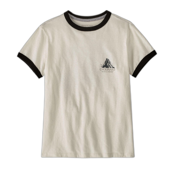 Koszulka damska PATAGONIA Chouinard S/S /  biały