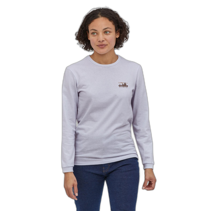 Koszulka damska PATAGONIA Skyline 73 L/S /  biały