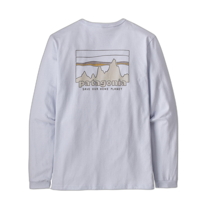 Koszulka damska PATAGONIA Skyline 73 L/S /  biały