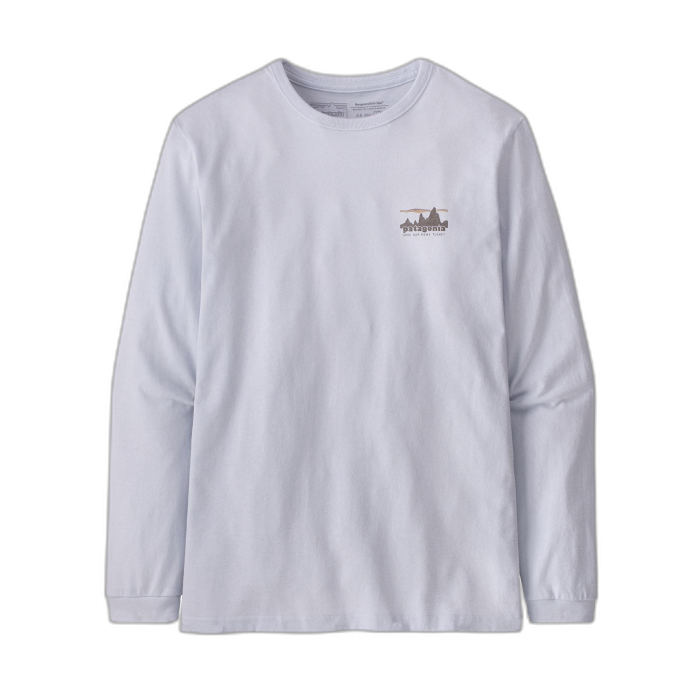 Koszulka damska PATAGONIA Skyline 73 L/S /  biały
