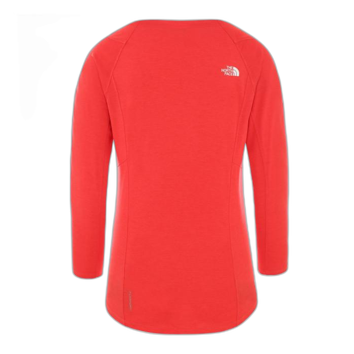 Koszulka damska THE NORTH FACE Hikesteller 3/4S /  czerwony