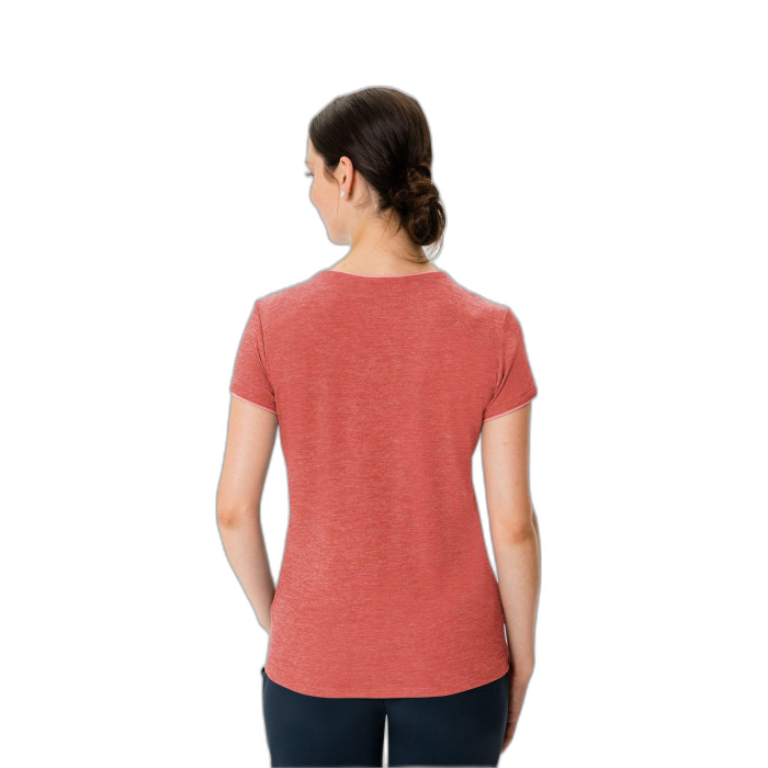 Koszulka damska VAUDE Essential S/S /  czerwony