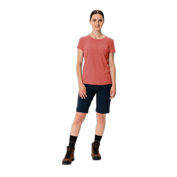Koszulka damska VAUDE Essential S/S /  czerwony