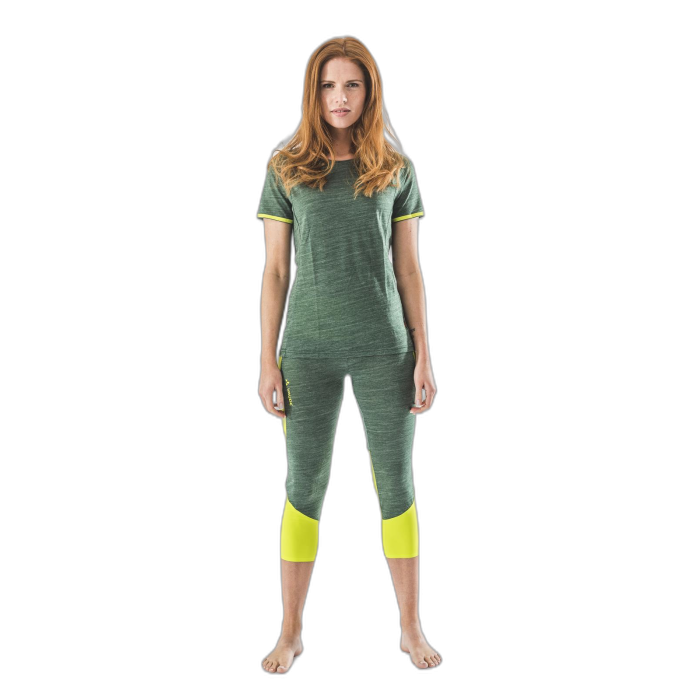 Koszulka damska VAUDE Green Core /  zielony