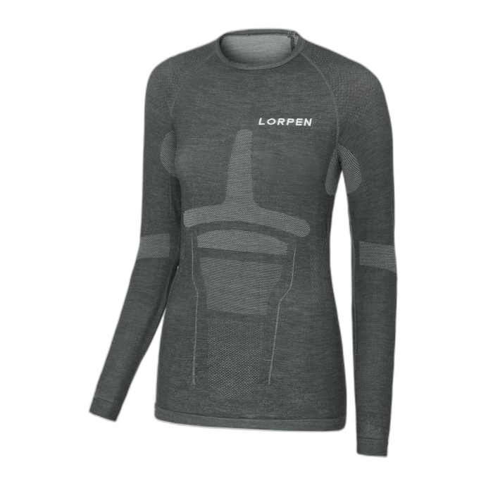 Koszulka LORPEN W Taku L/S Merino /  szary