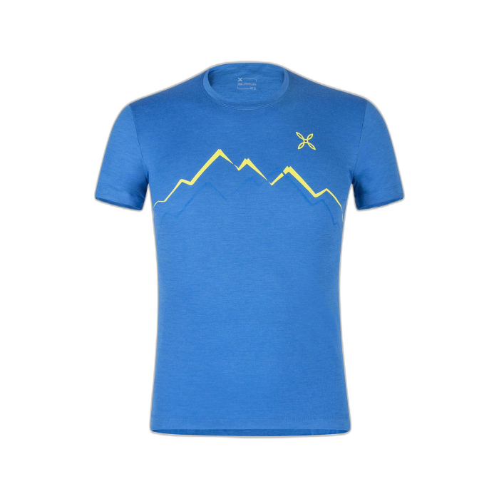 Koszulka MONTURA Merino Skyline /  niebieski