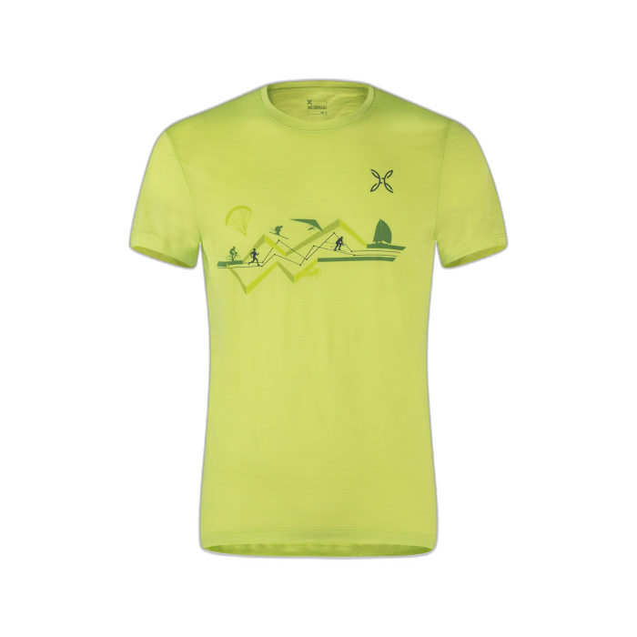 Koszulka MONTURA Merino Sporty /  zielony