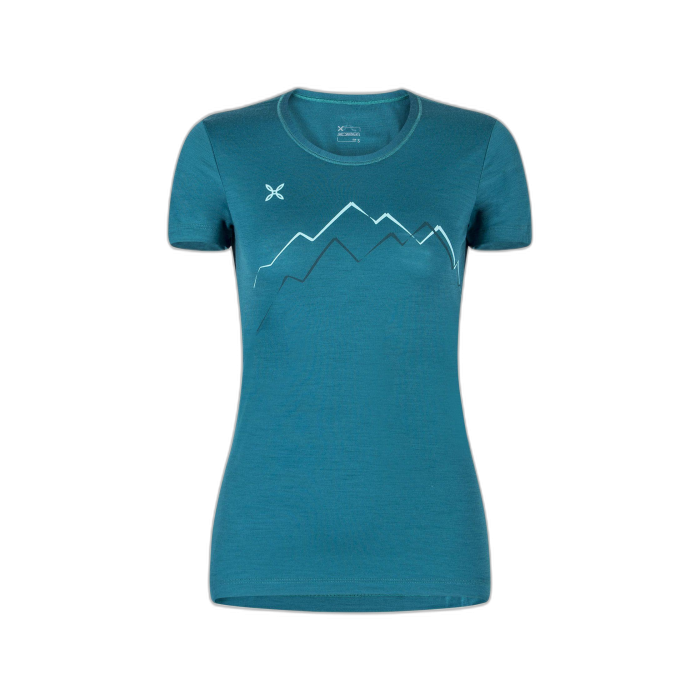 Koszulka MONTURA W Merino Skyline /  szary