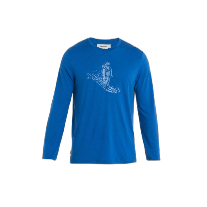 Koszulka męska ICEBREAKER Tech Lite 2 LS 56KY /  niebieski