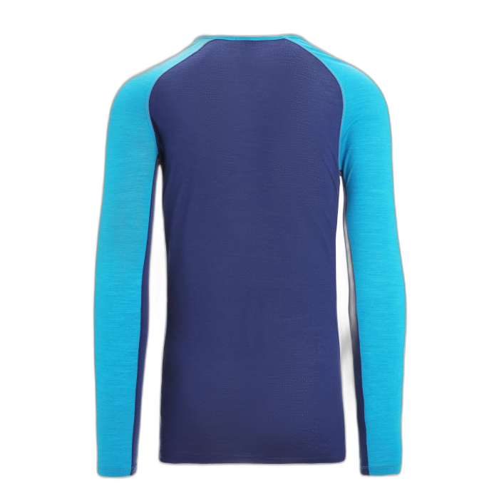 Koszulka męska ICEBREAKER ZoneKnit 125 LS 56H3 /  niebieski