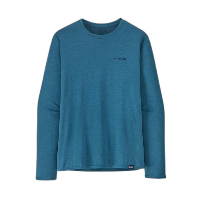 Koszulka męska PATAGONIA Capilene Cool Daily Graphic L/S /  niebieski
