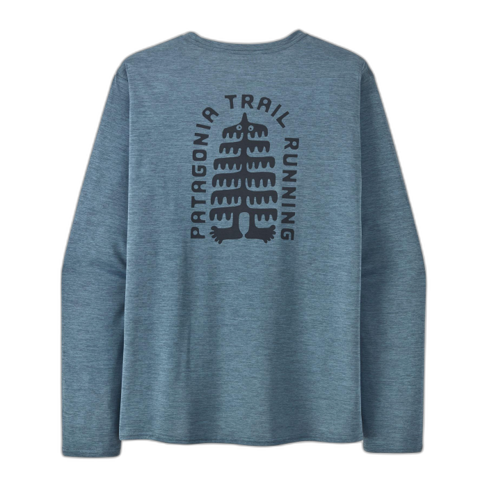 Koszulka męska PATAGONIA Capilene Cool Daily Graphic L/S /  niebieski