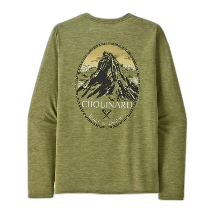 Koszulka męska PATAGONIA Capilene Cool Daily Graphic L/S /  zielony
