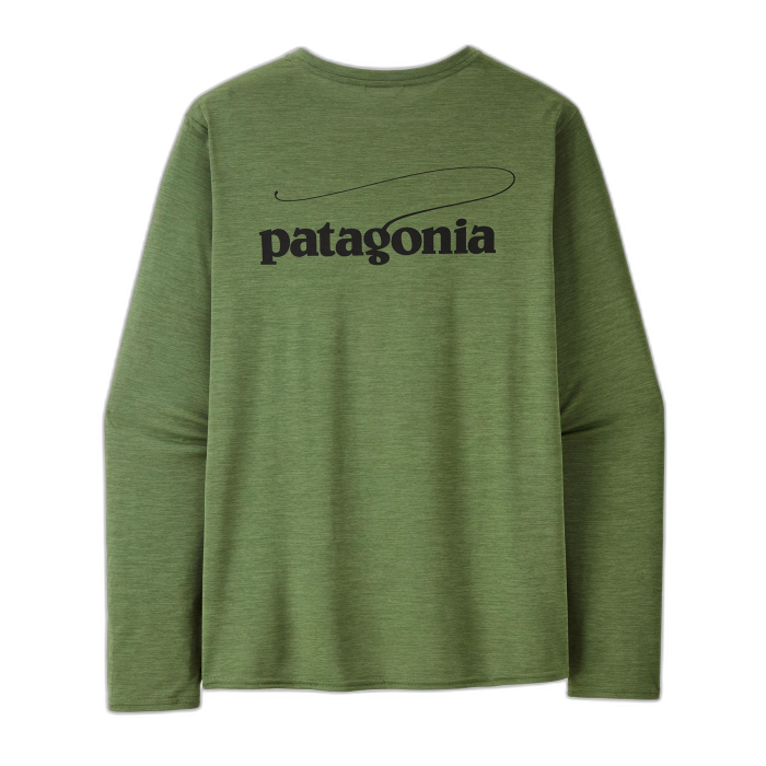 Koszulka męska PATAGONIA Capilene Cool Daily Graphic L/S /  zielony