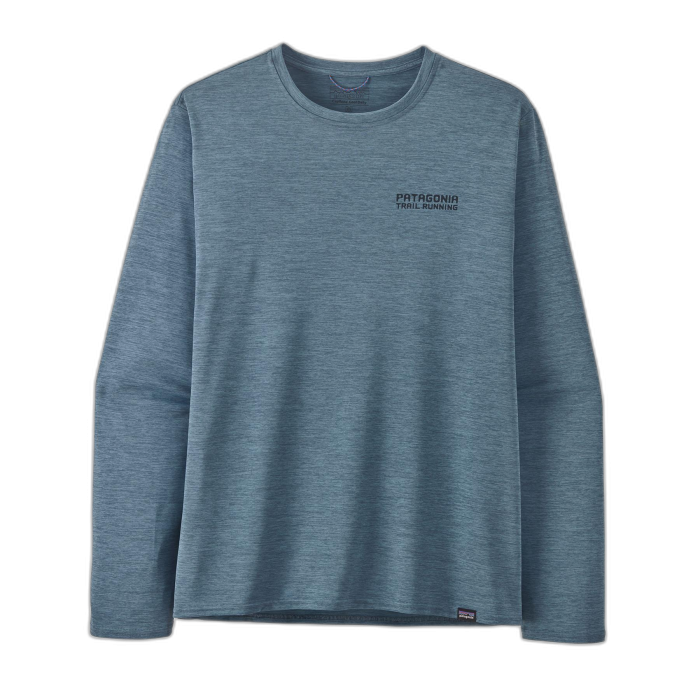 Koszulka męska PATAGONIA Capilene Cool Daily Graphic L/S /  niebieski