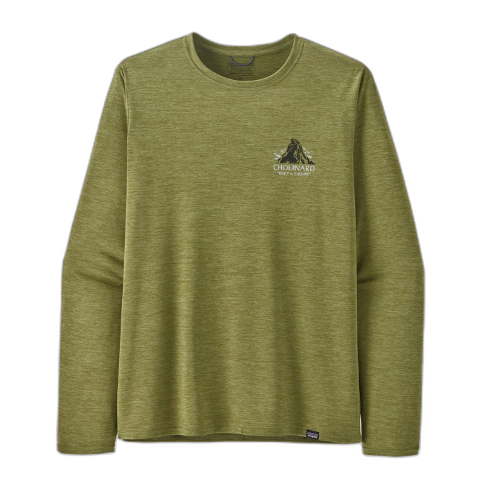 Koszulka męska PATAGONIA Capilene Cool Daily Graphic L/S /  zielony