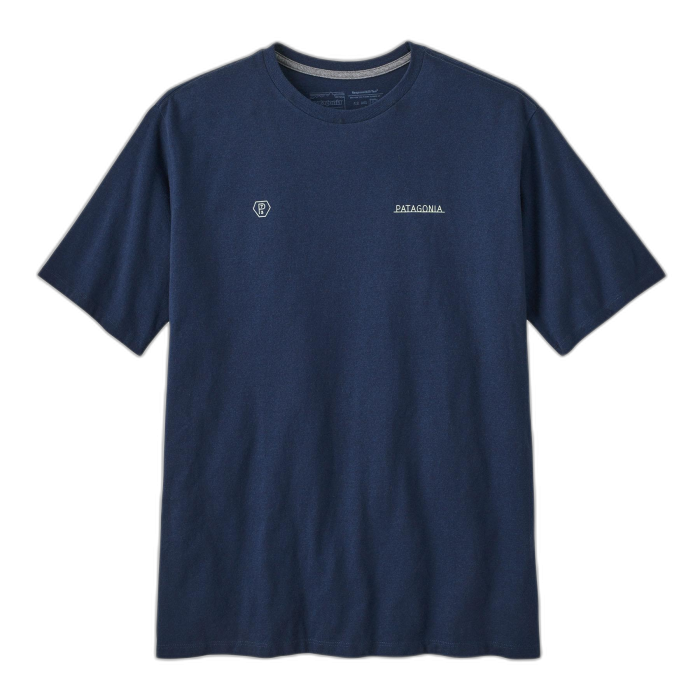 Koszulka męska PATAGONIA Forge Mark S/S /  niebieski