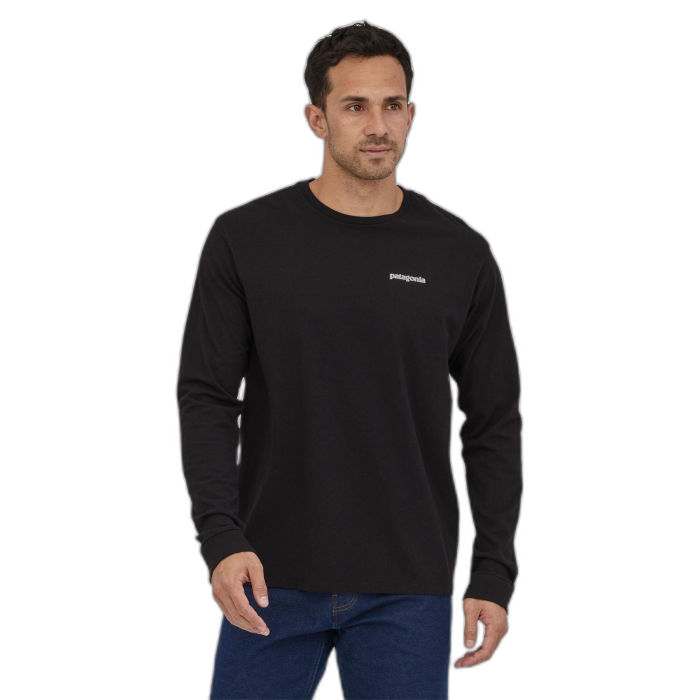 Koszulka męska PATAGONIA Home Water Trout L/S /  granatowy