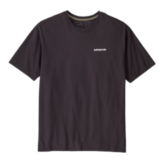 Koszulka męska PATAGONIA Home Water Trout S/S /  czarny