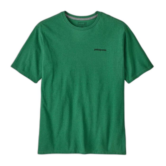 Koszulka męska PATAGONIA P-6 Logo S/S /  zielony