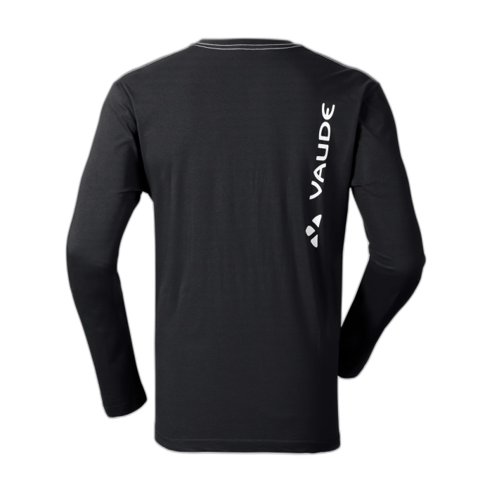 Koszulka męska VAUDE Brand LS Blk /  czarny