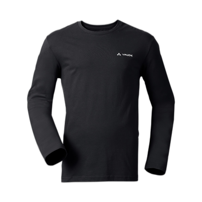 Koszulka męska VAUDE Brand LS Blk /  czarny