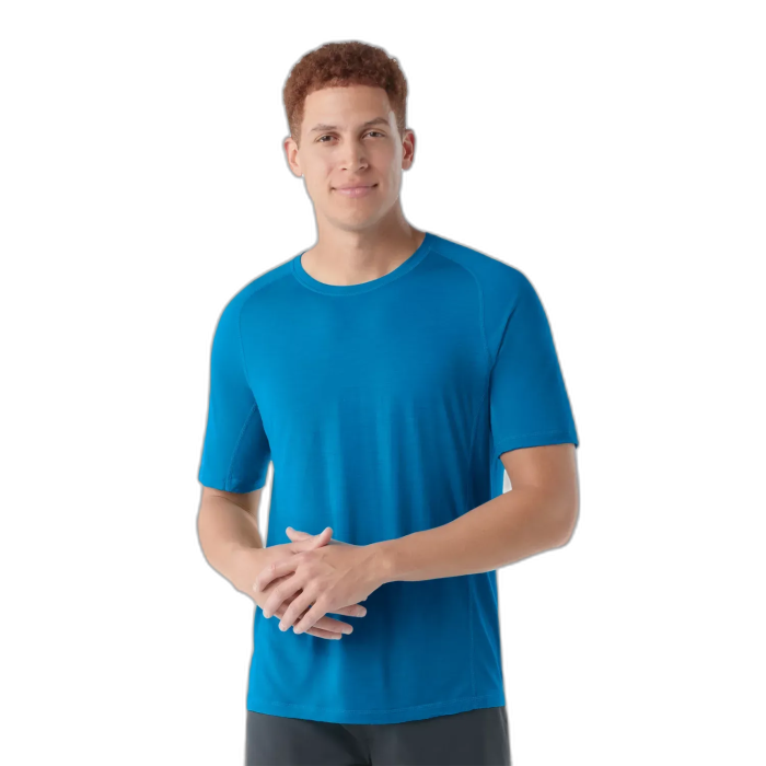 Koszulka Smartwool 16948 Merino Sleeve Tee /  niebieski