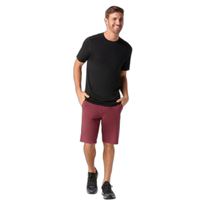 Koszulka Smartwool 16948 Merino Sleeve Tee /  czarny