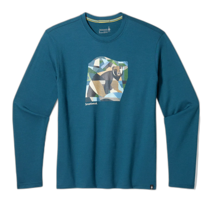 Koszulka Smartwool SW17155 Bear /  niebieski