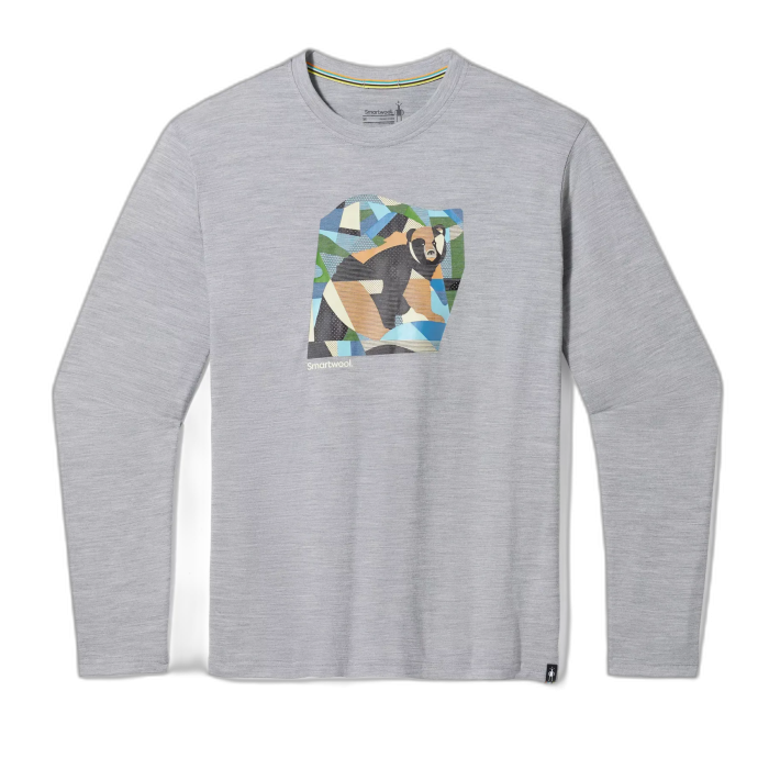 Koszulka Smartwool SW17155 Bear /  szary